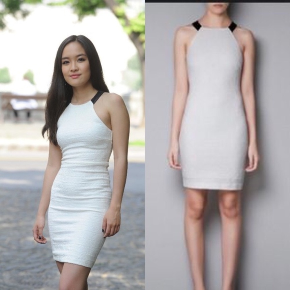 Zara White Mini Dress